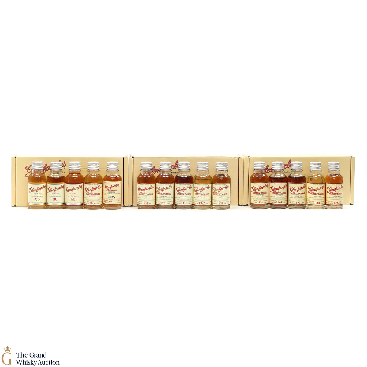 Glenfarclas - Family Cask - Tasting Kit x 3 (2clx15)