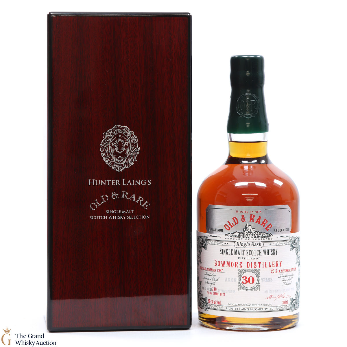 Bowmore - 30 Year Old 1987 - Hunter Laing - Old & Rare 