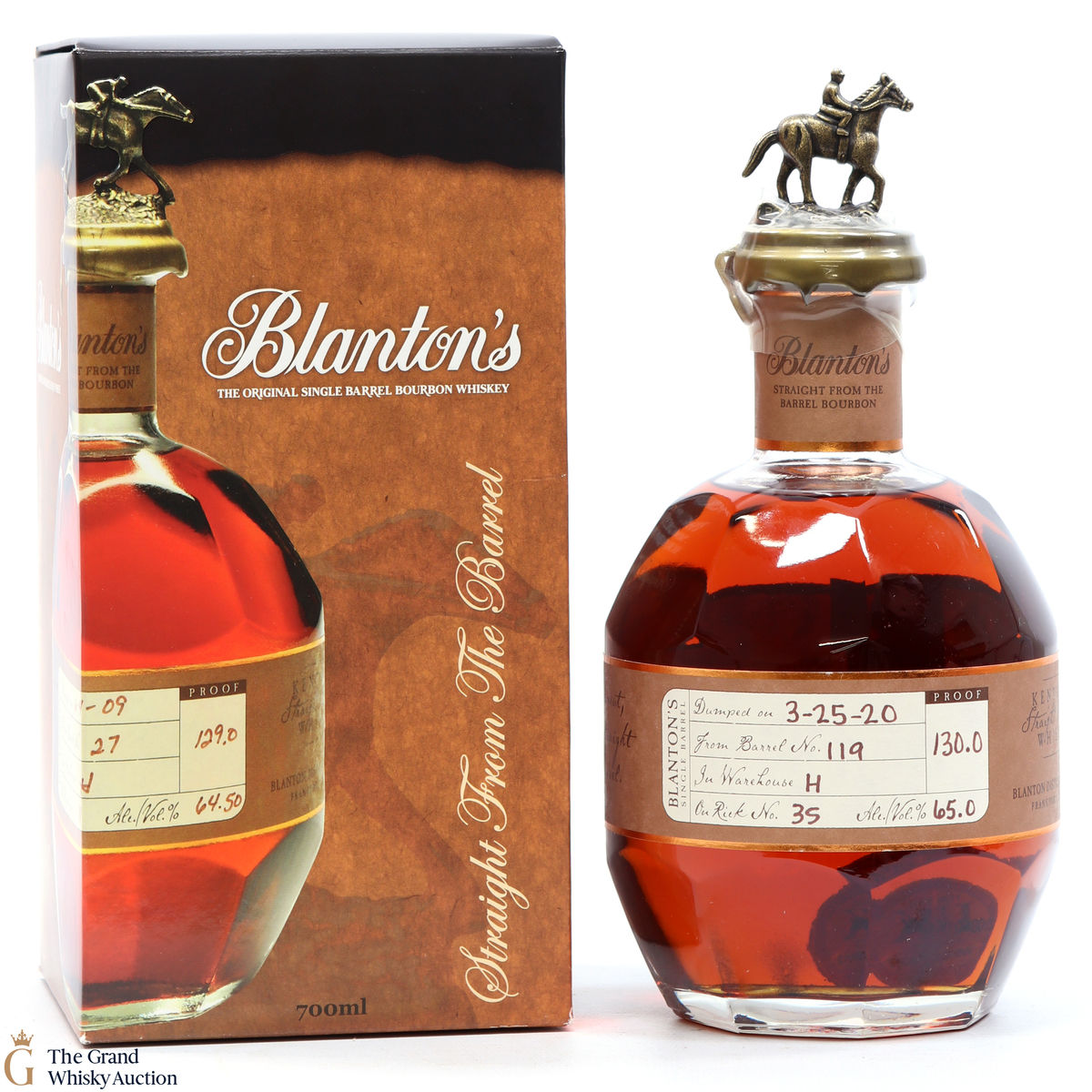 Blanton’s - Straight From The Barrel - Cask Strength