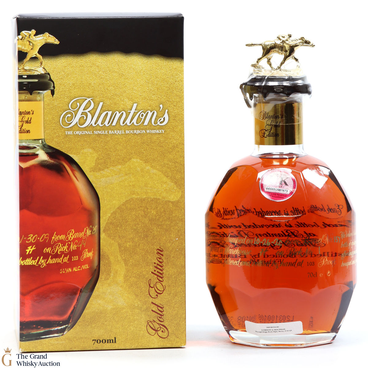 Blanton's - Single Barrel Gold Edition