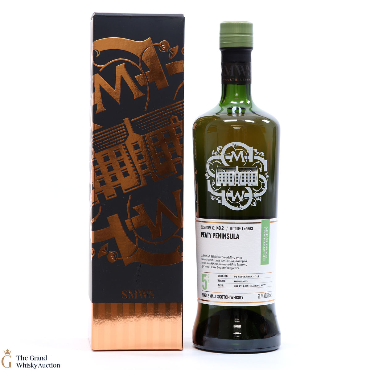 Ardnamurchan - 5 Year Old - SMWS 149.2 - Peaty Peninsula