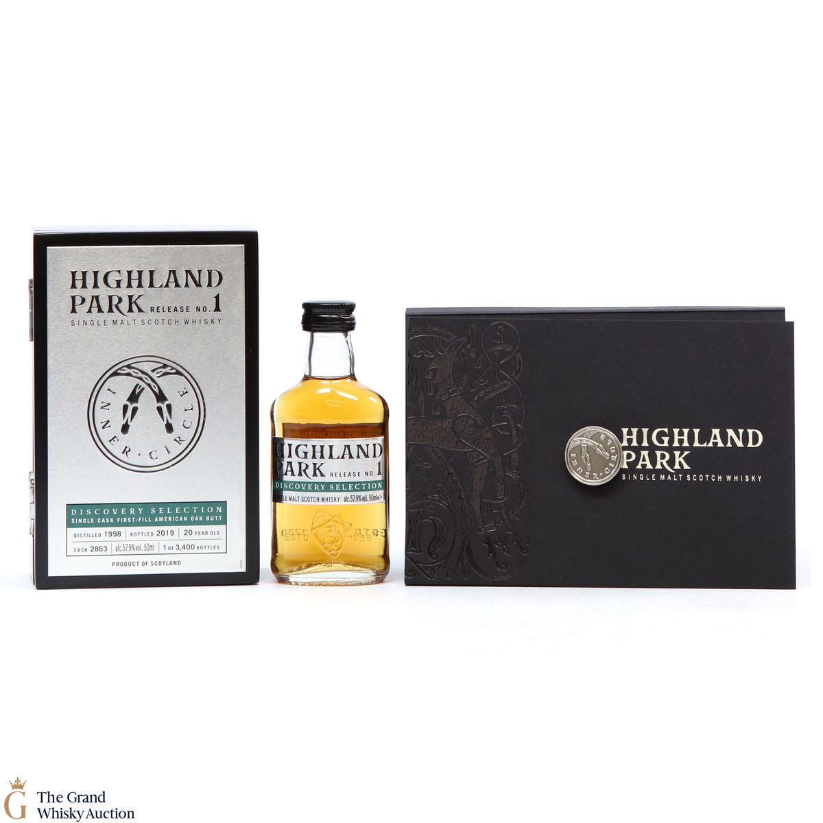Highland Park - 20 Year Old - Discovery Selection - Release #1 (5cl) + Inner Circle Pin