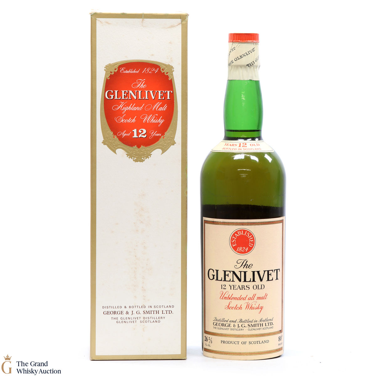 Glenlivet - 12 Year Old 80 Proof 26 2/3 FL.Oz