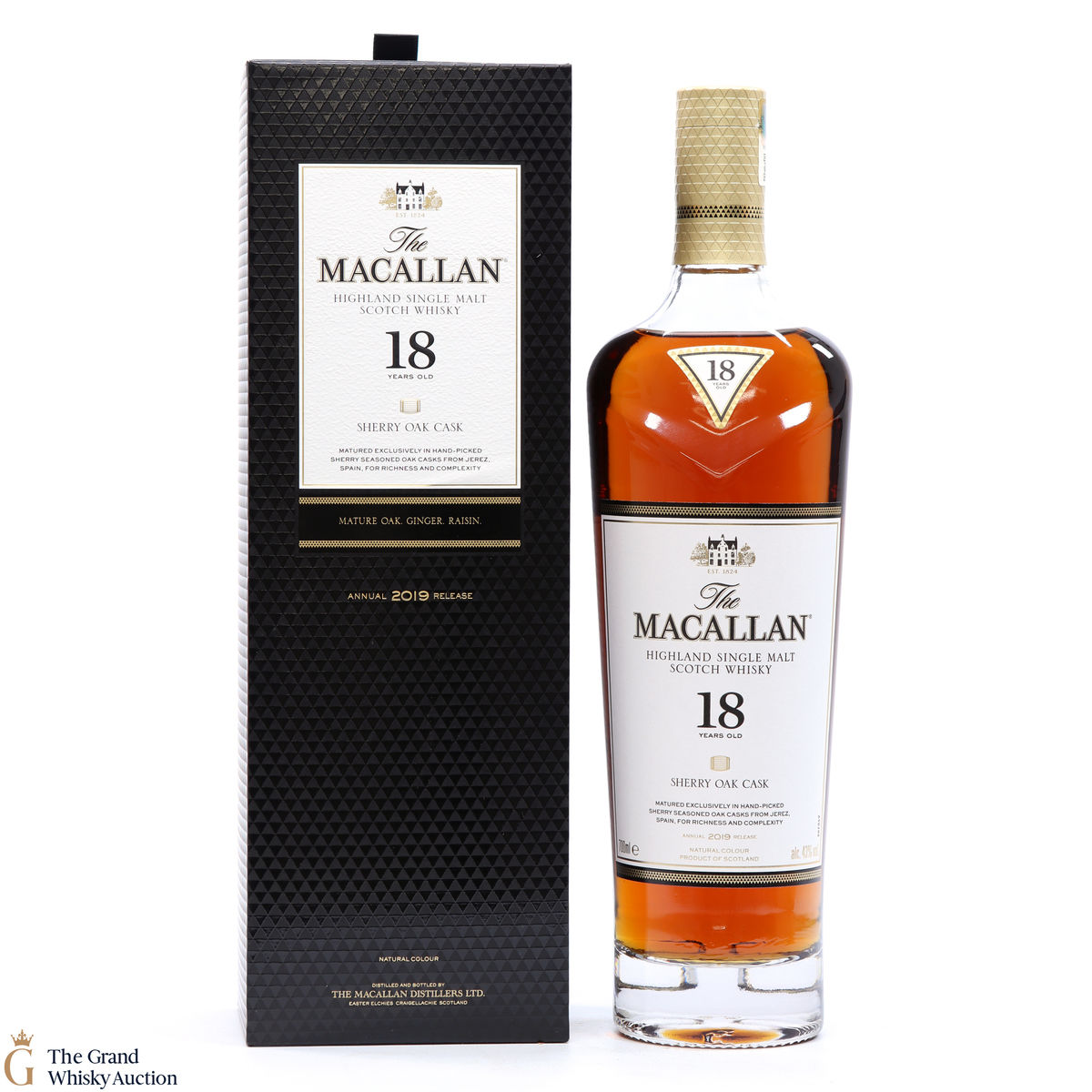 Macallan - 18 Year Old - Sherry Oak (2019)