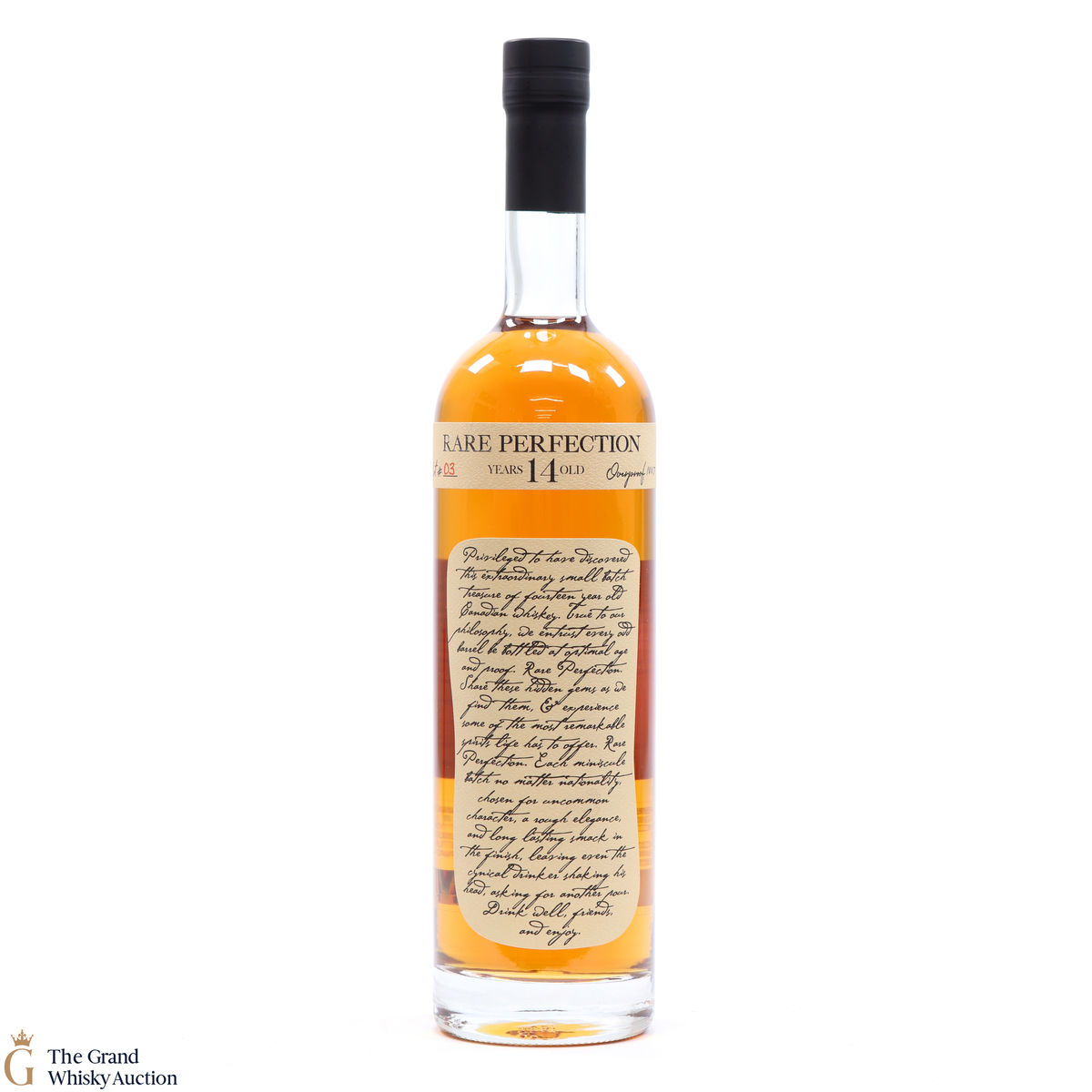 Rare Perfection - 14 Year Old Canadian Whisky 75cl Lot #3