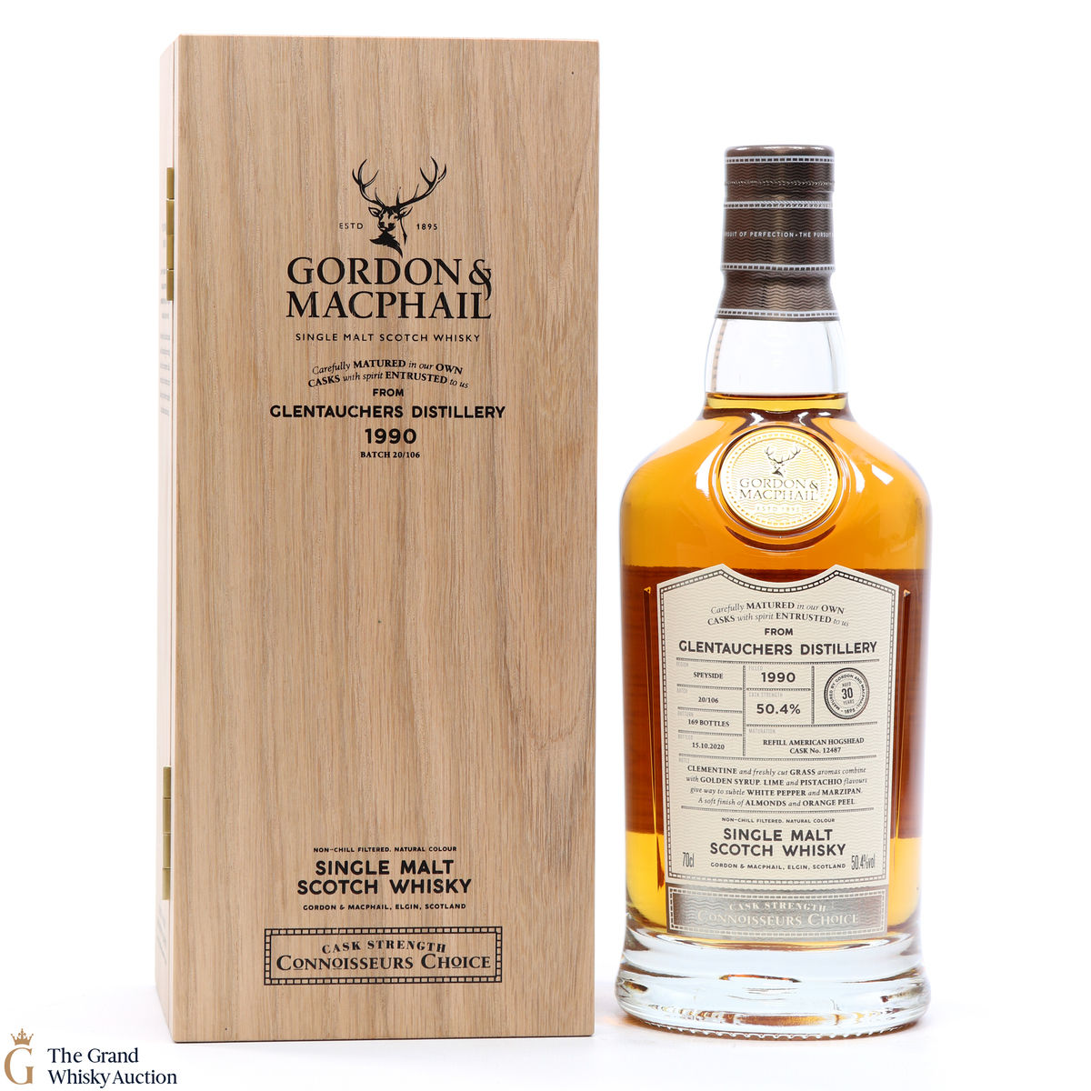Glentauchers - 1990 - Gordon & MacPhail - Connoisseurs Choice