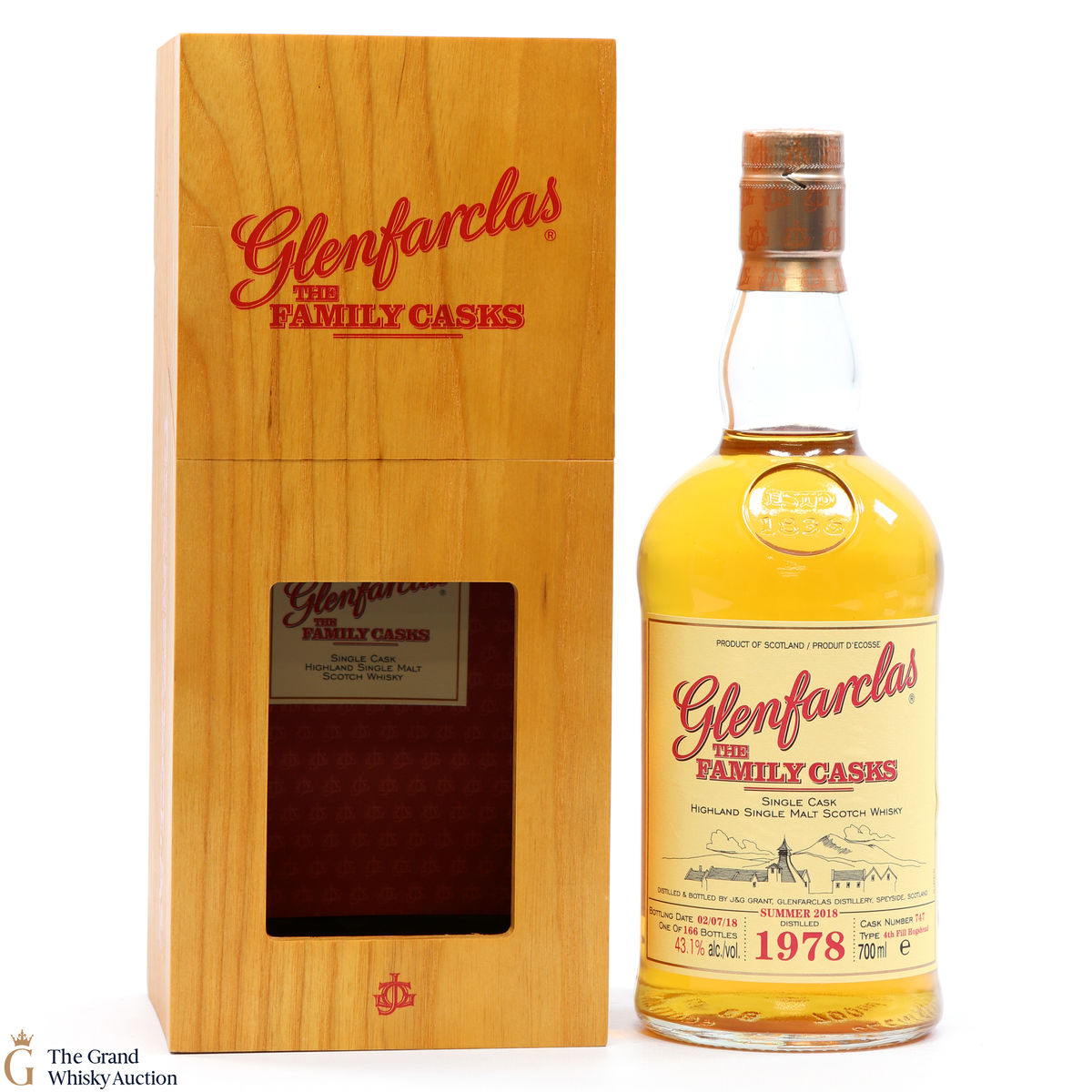 Glenfarclas - 1978 Family Cask #747 Summer 2018