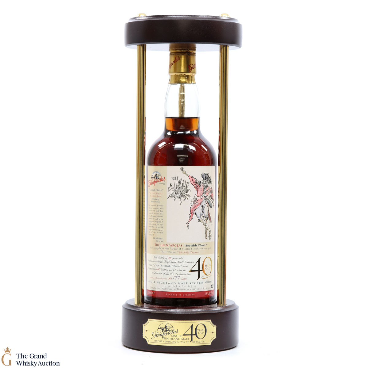 Glenfarclas - 40 Year Old - Scottish Classic 'The Jolly Beggars'