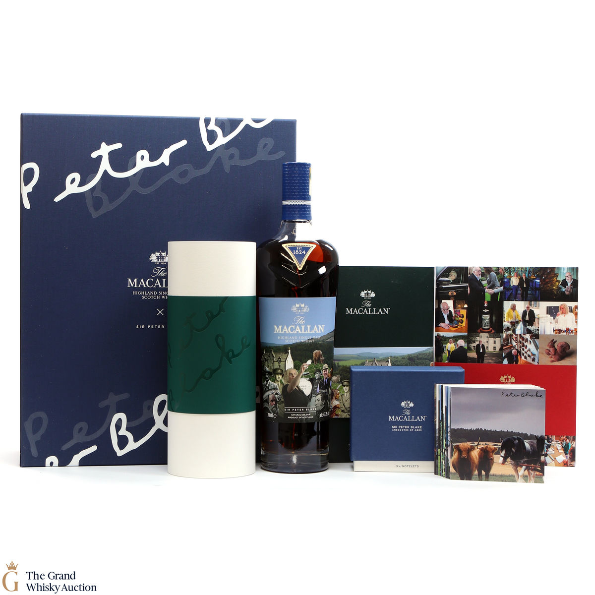 Macallan - Sir Peter Blake - An Estate, a Community and a Distillery + Notepads(x2) + Notelets