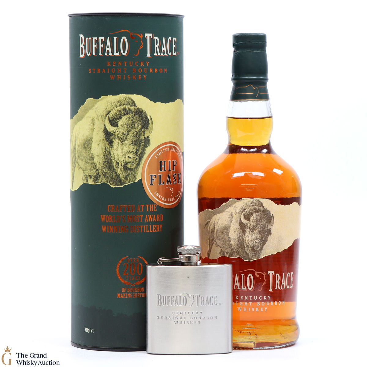 Buffalo Trace - Kentucky Bourbon & Hip Flask