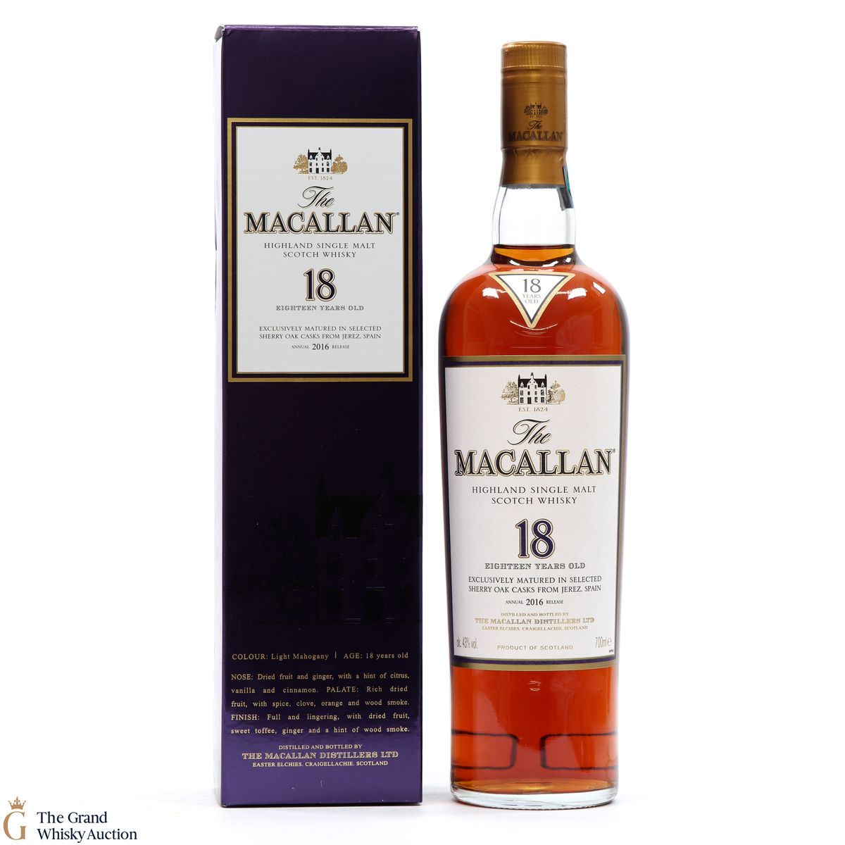 Macallan - 18 Year Old - 2016 Release