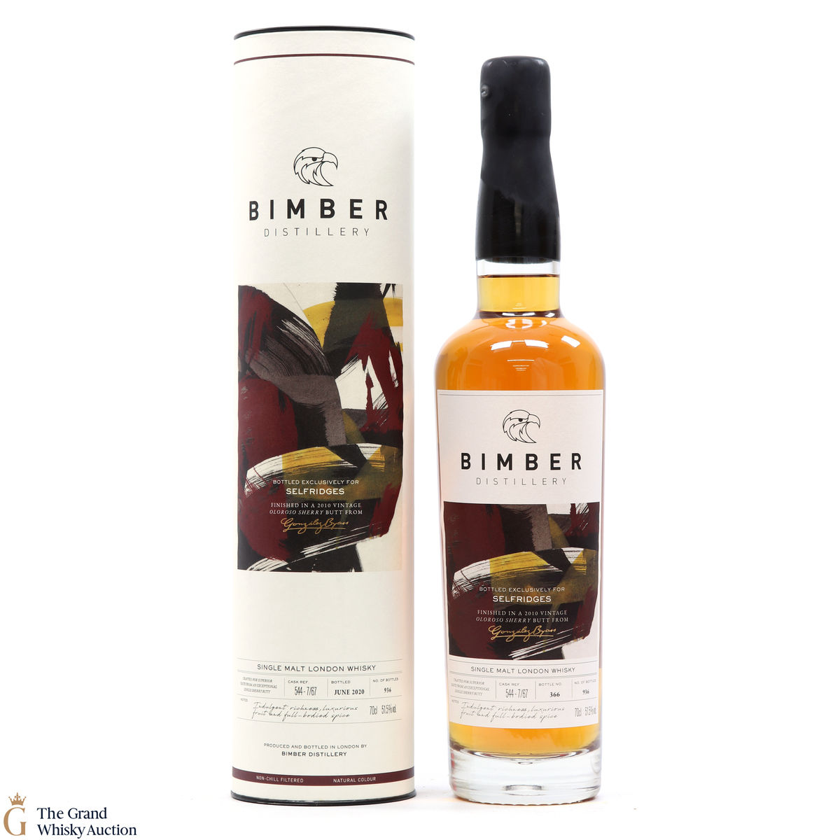 Bimber - Oloroso Sherry Butt #544-7/67 - Selfridges Exclusive