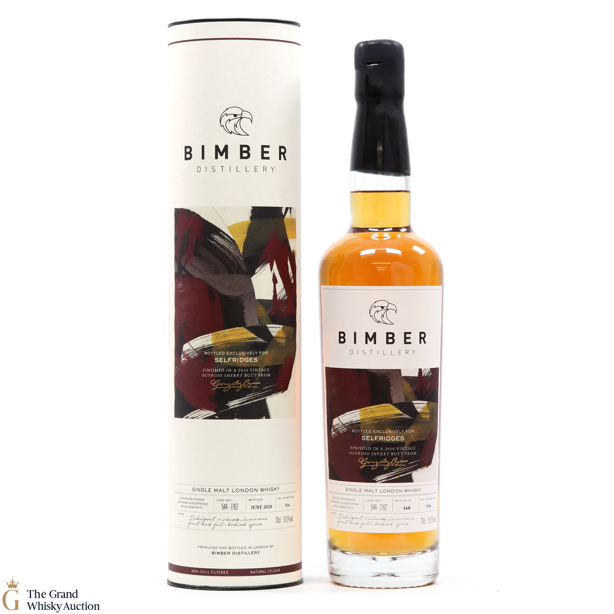 Bimber - Oloroso Sherry Butt #544-7/67 - Selfridges Exclusive
