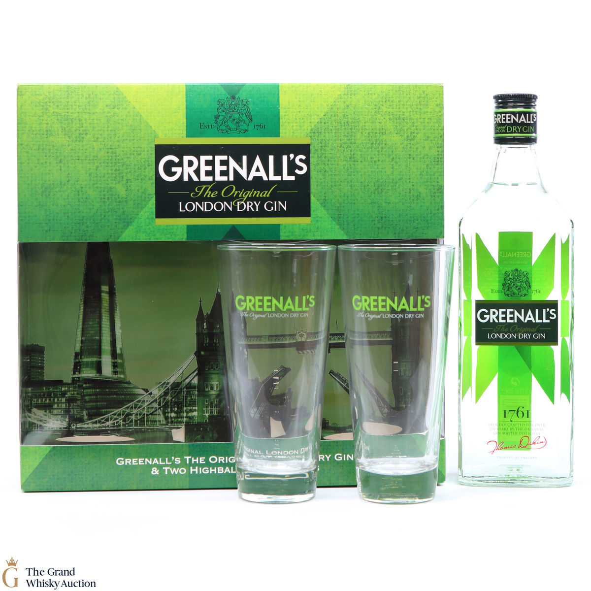 Greenall’s - The Original & Glasses