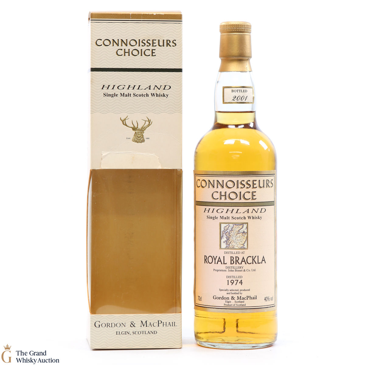 Royal Brackla - 1974 Gordon & MacPhail Connoisseurs Choice