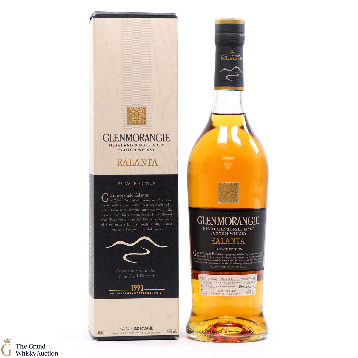 Glenmorangie - Ealanta (1993) - Private Edition