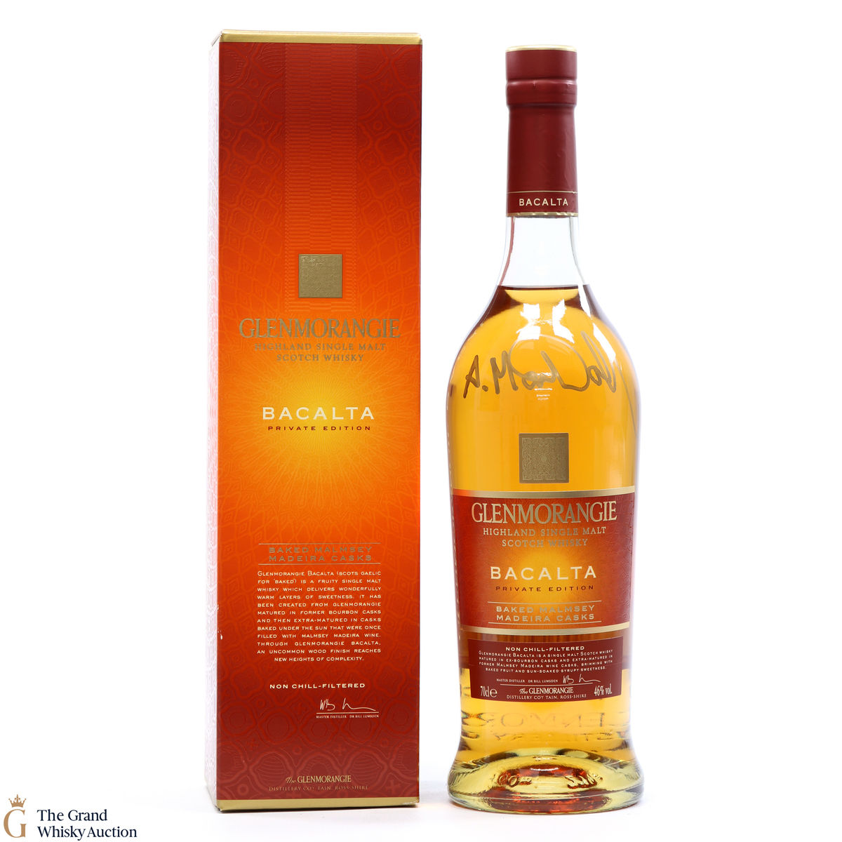Glenmorangie - Bacalta (Signed)