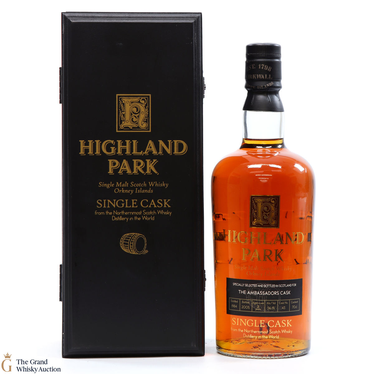 Highland Park - 21 Year Old 1984 - The Ambassadors Cask #43