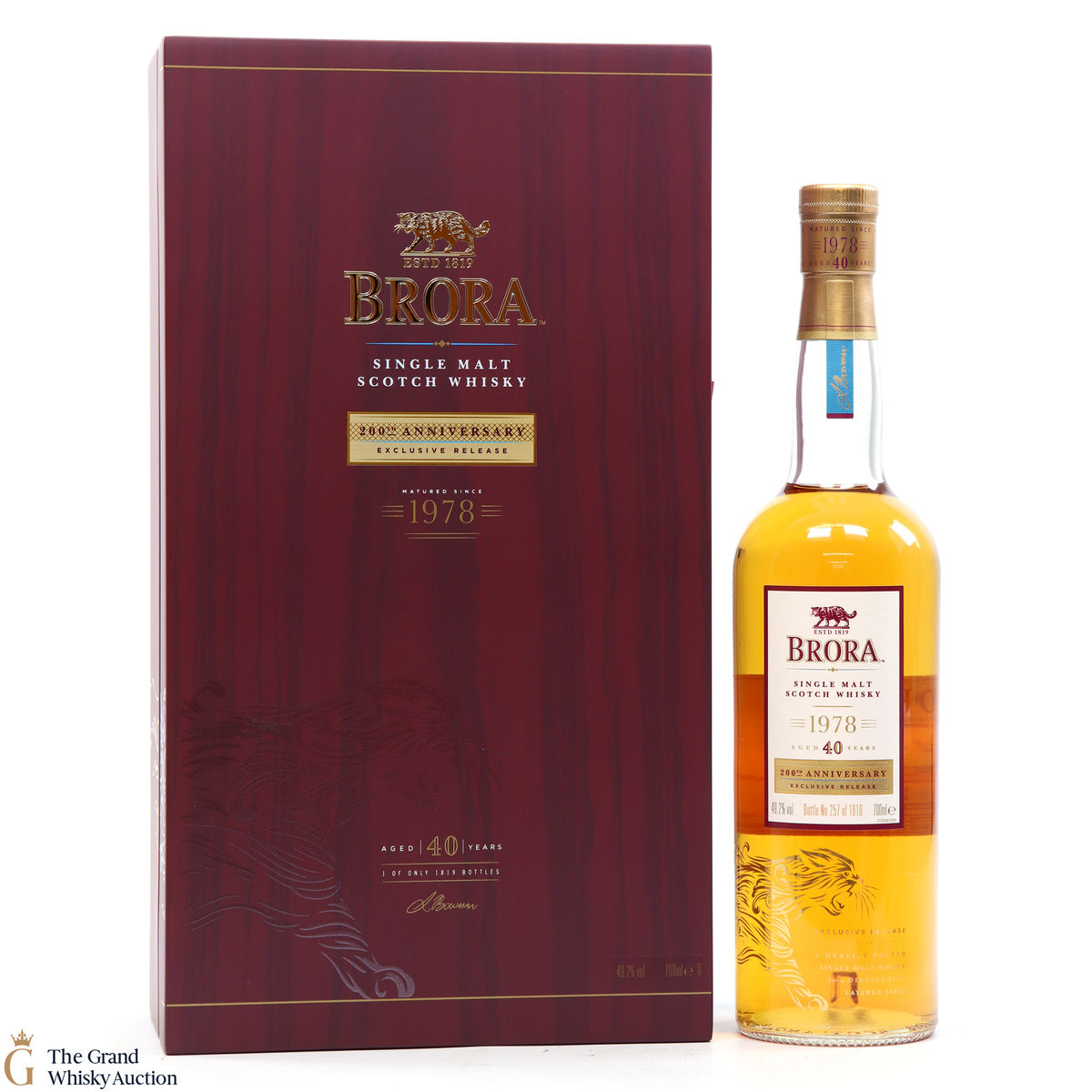 Brora - 40 Year Old - 200th Anniversary