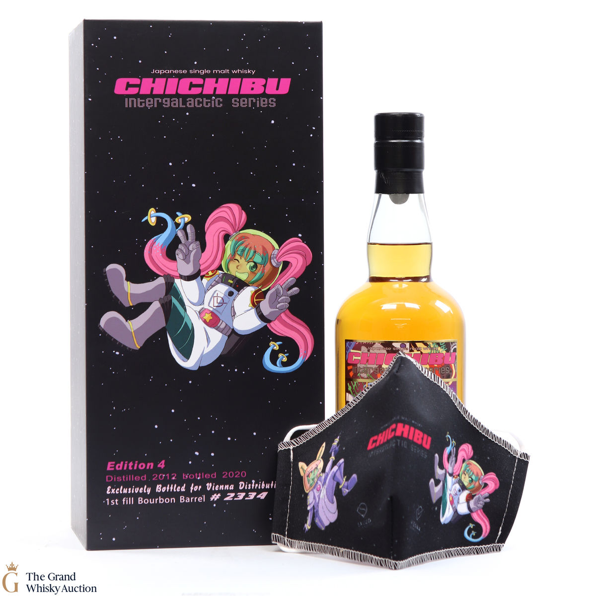 Chichibu - 2012 Bourbon Cask #2334- Intergalactic Edition 4 (& Face Mask)