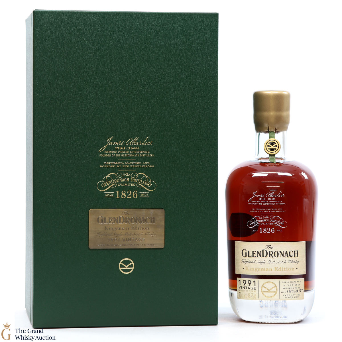 GlenDronach - 25 Year Old - 1991 Kingsman Edition