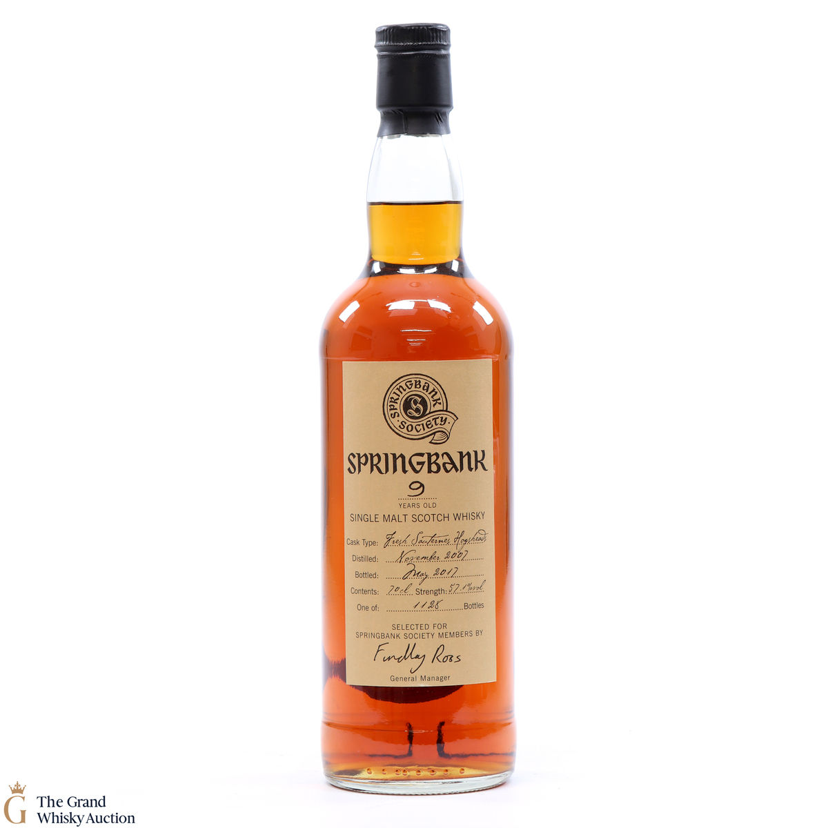 Springbank - 9 Year Old 2007 Fresh Sauternes Hogshead
