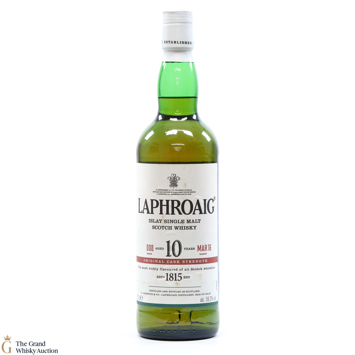 Laphroaig - 10 Year Old - Original Cask Strength Batch #008
