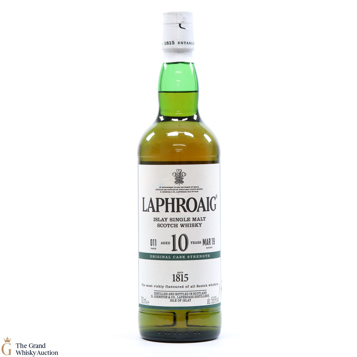 Laphroaig - 10 Year Old - Original Cask Strength Batch #011
