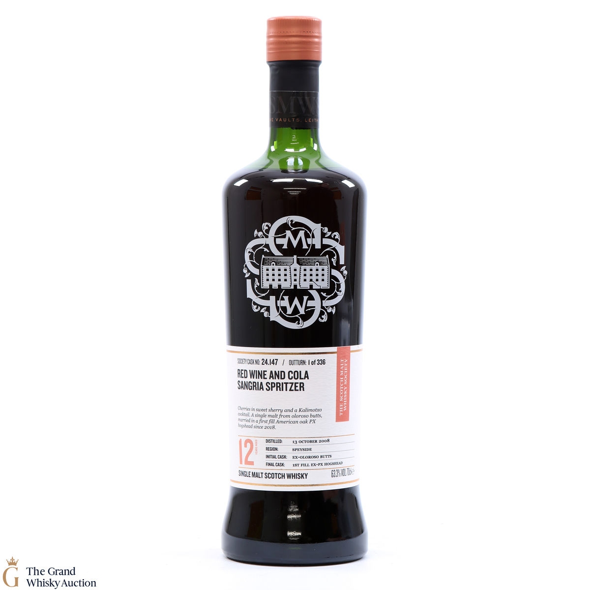 Macallan - 12 Year Old - SMWS 24.147 - Red Wine and Cola Sangria Spritzer