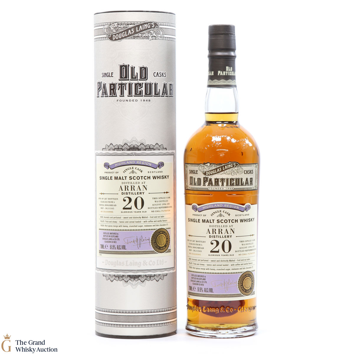 Arran - 20 Year Old 1996 - Old Particular #DL11345