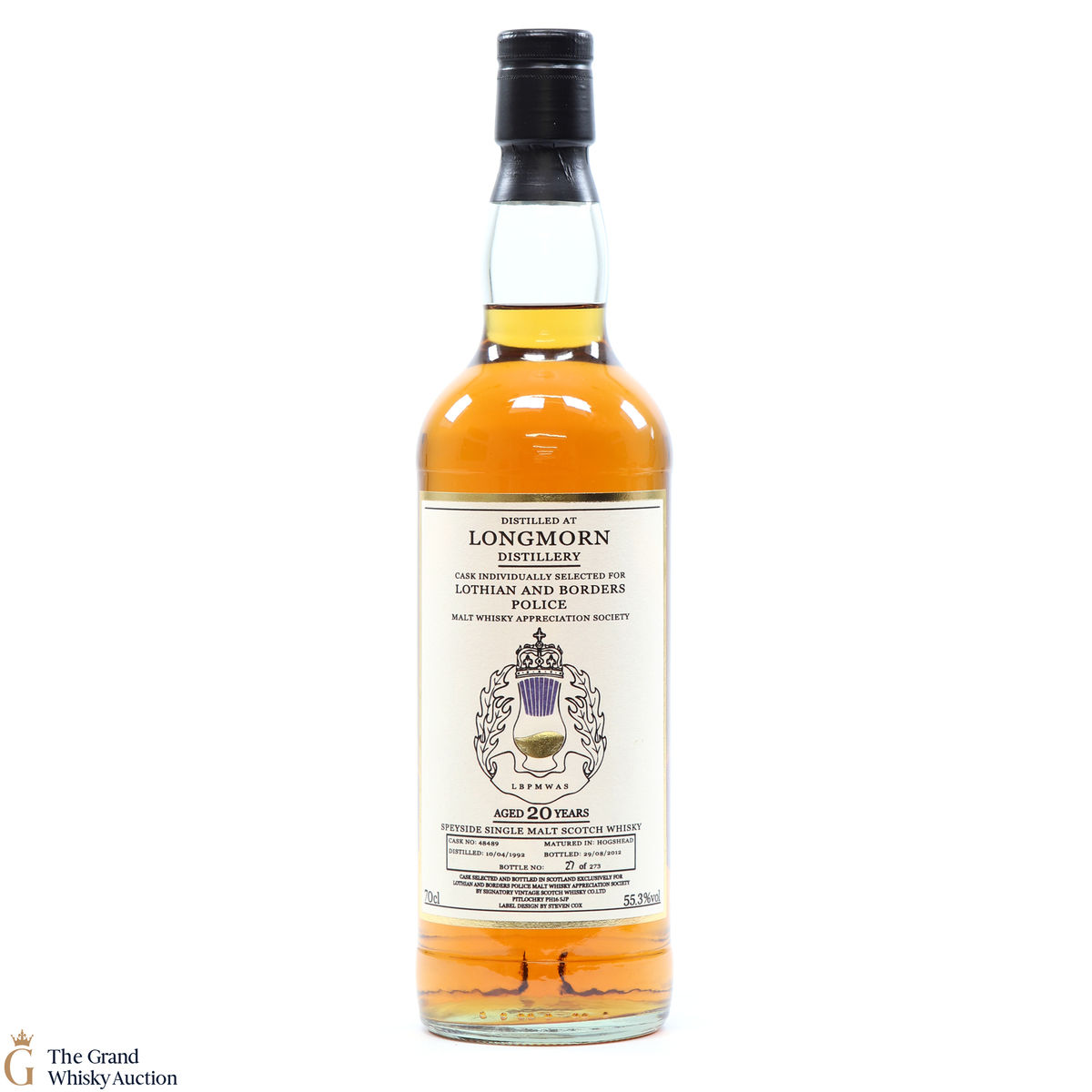 Longmorn - 20 Year Old 1992 - Lothian and Borders Police