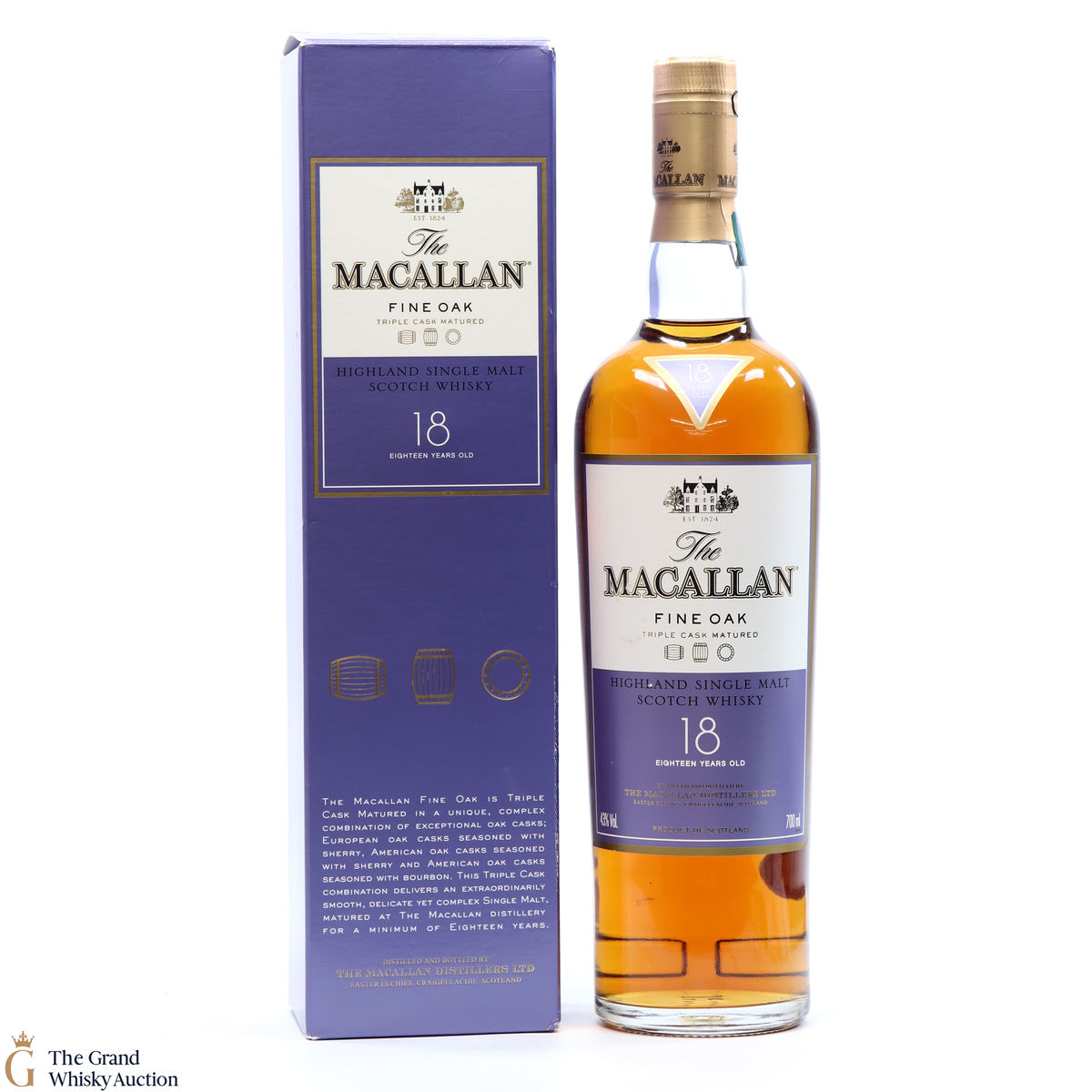 Macallan - 18 Year Old - Fine Oak