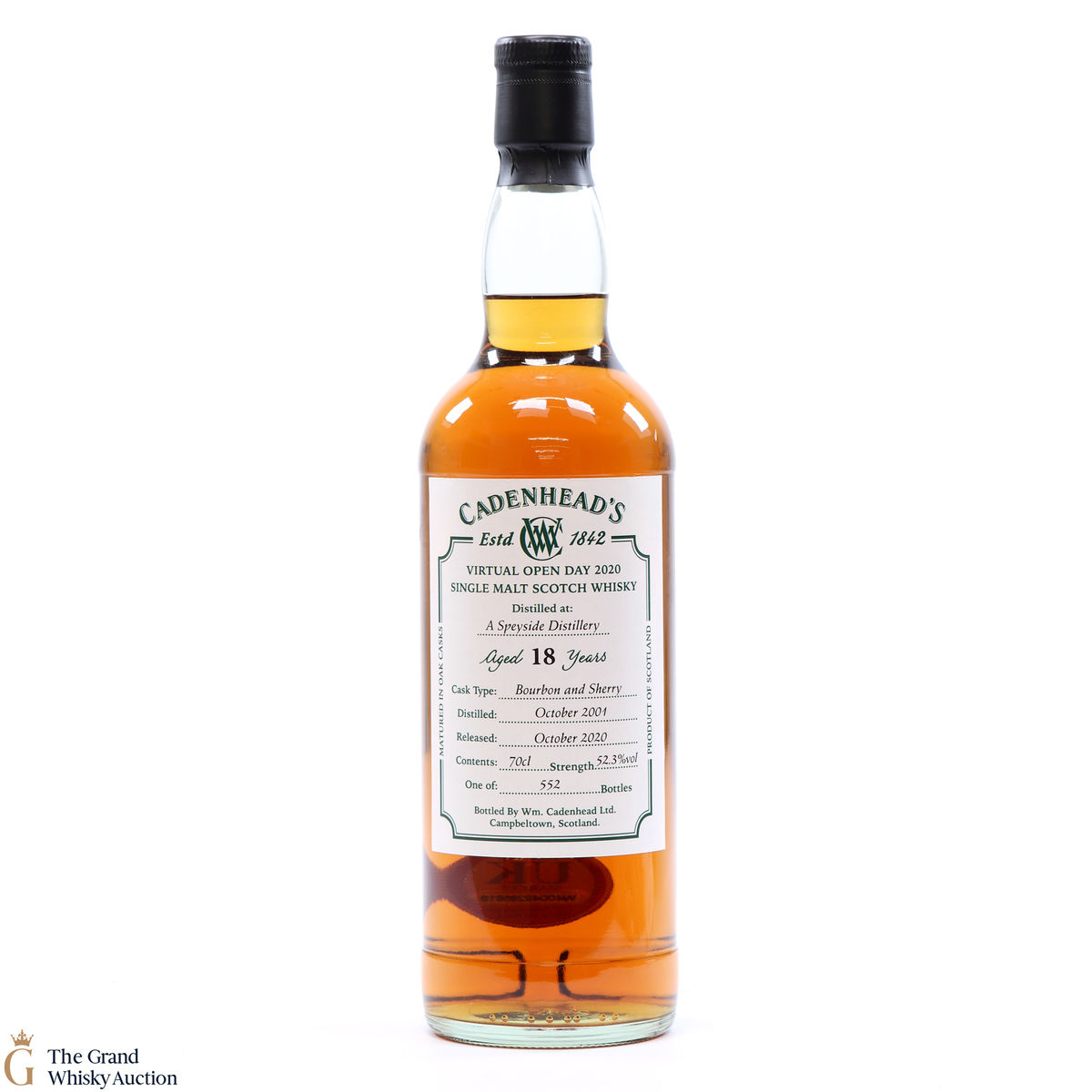 Cadenhead - 18 Year Old 2001 - Cadenhead's Virtual Open Day 2020