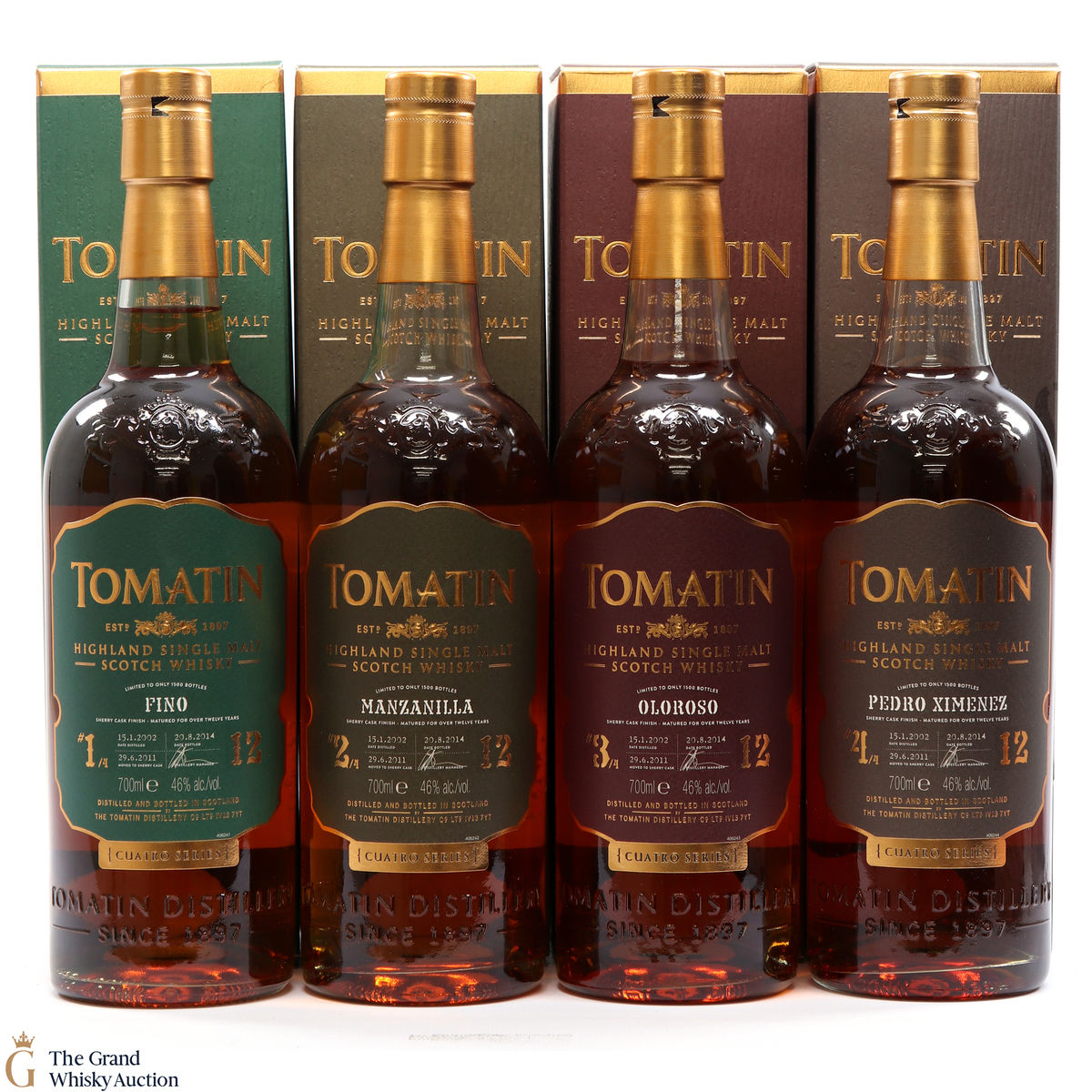 Tomatin - Cuatro Series (4 x 70cl)