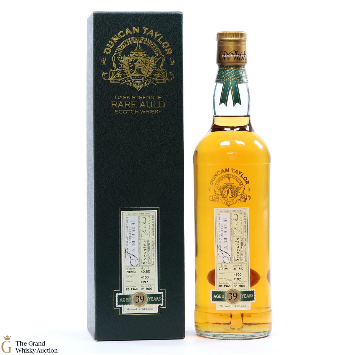 Tamdhu - 39 Year Old Duncan Taylor 1968 #4100