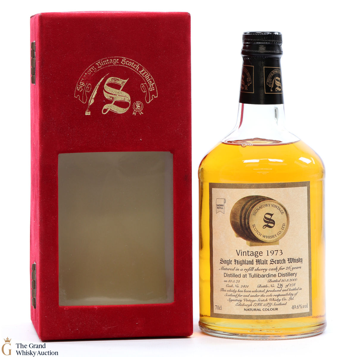 Tullibardine - 26 Year Old - 1973 Signatory