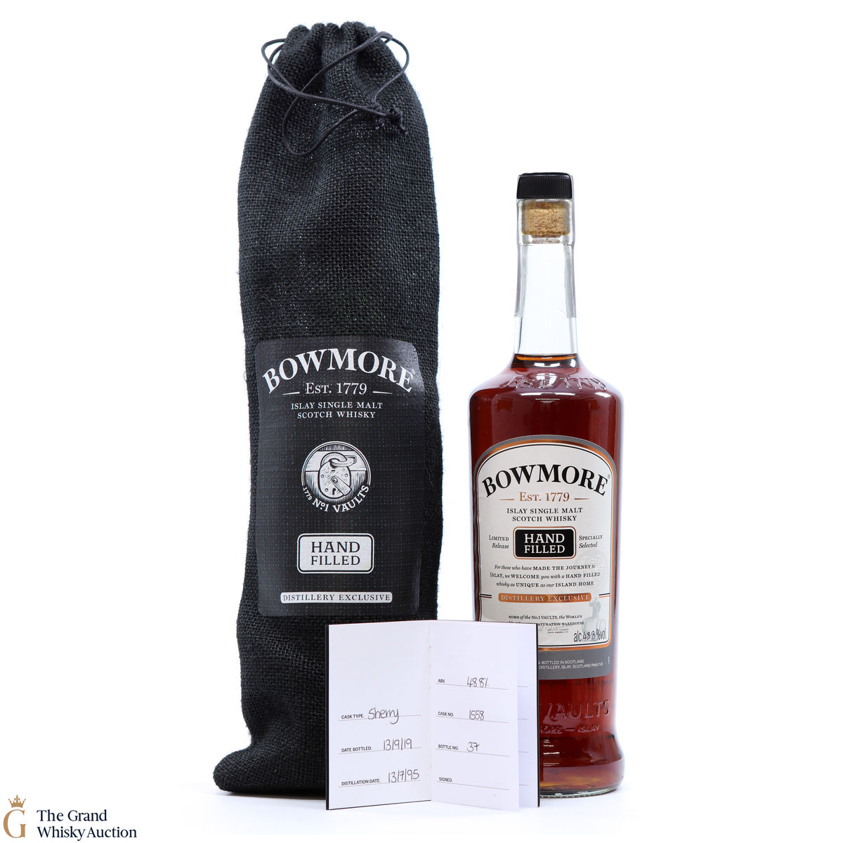 Bowmore - 24 Year Old 1995 - 2019 Hand Fill - Sherry Cask #1558