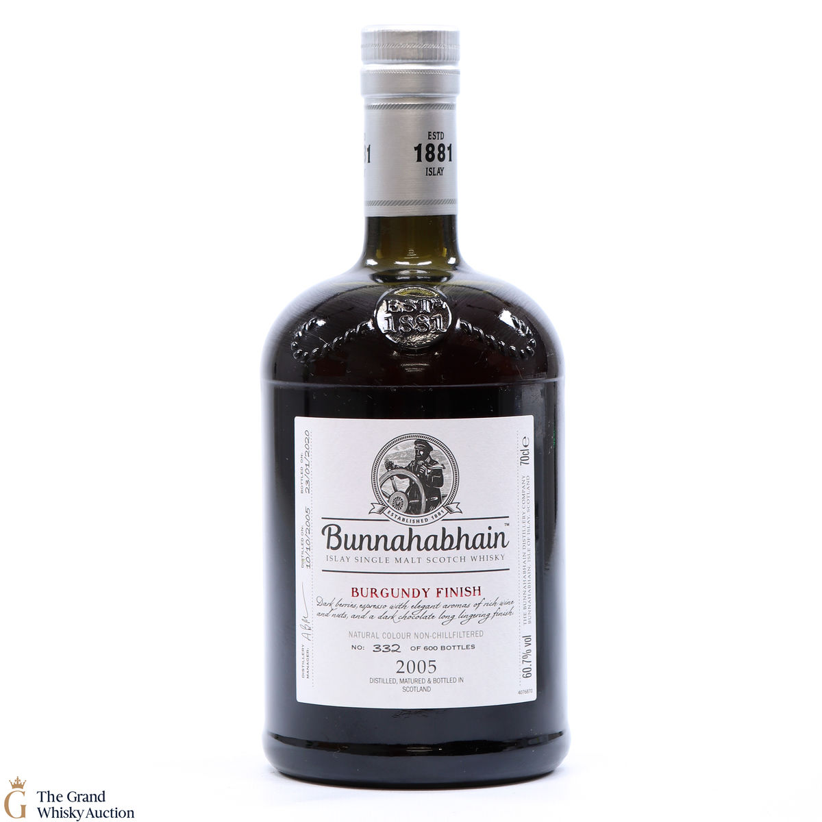 Bunnahabhain - 14 Year Old (2005) Burgundy Finish 