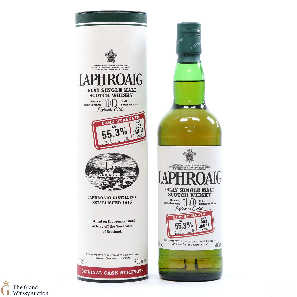 Laphroaig - 10 Year Old - Original Cask Strength Batch #003