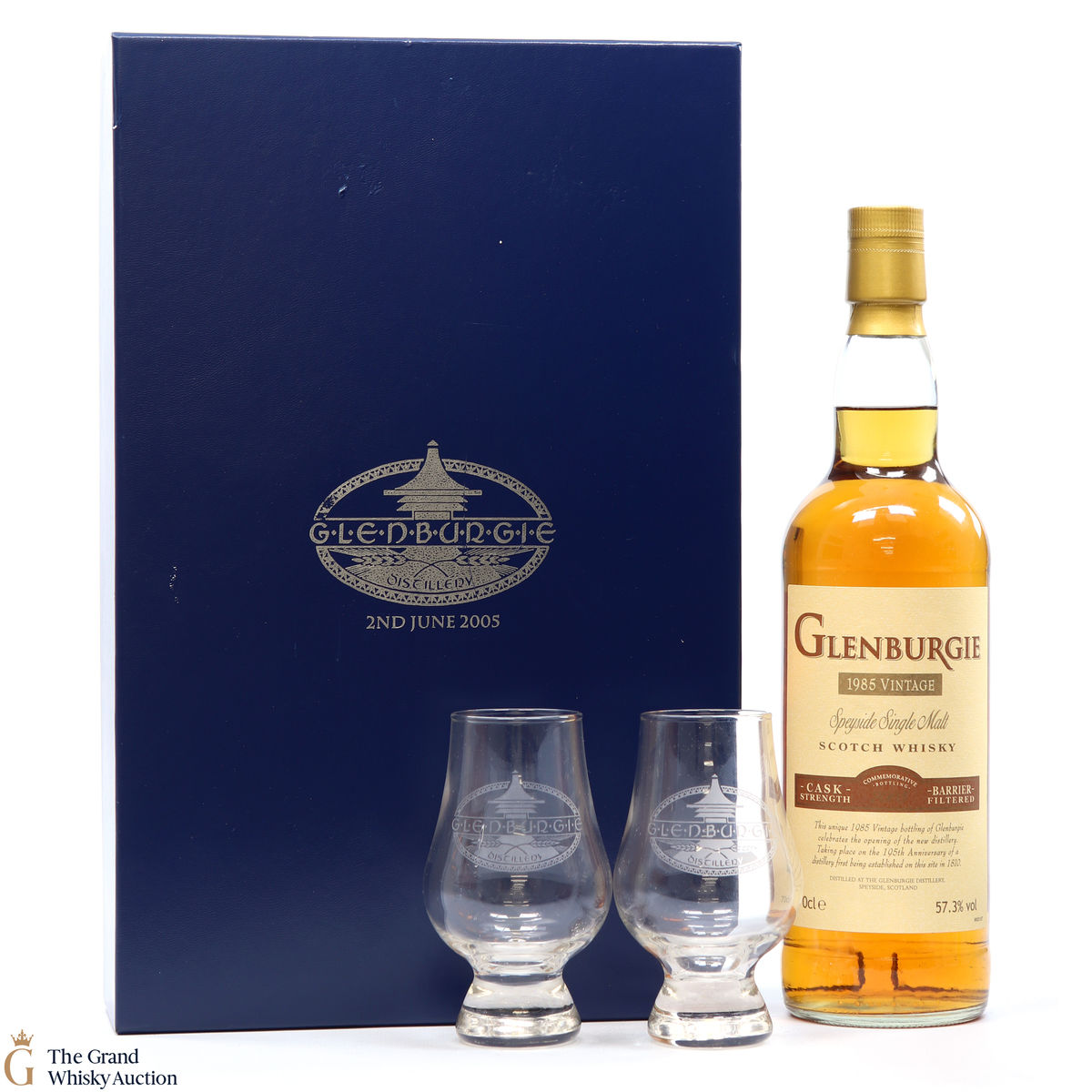Glenburgie - 1985 195th Anniversary 2005 - Glass Set