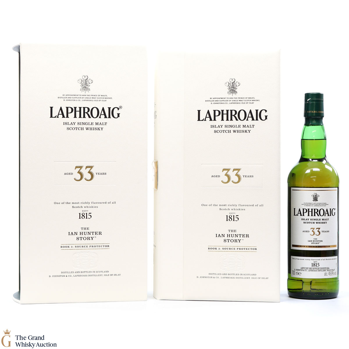 Laphroaig - 33 Year Old - The Ian Hunter Story - Book 3