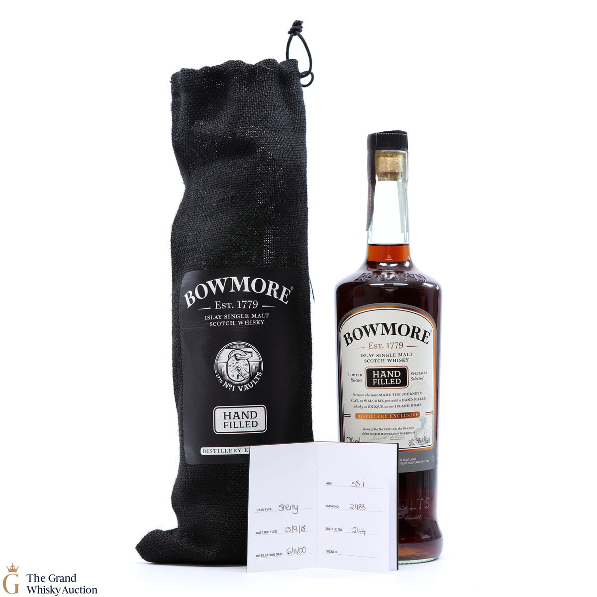 Bowmore - 17 Year Old - 2018 Hand Fill #2488