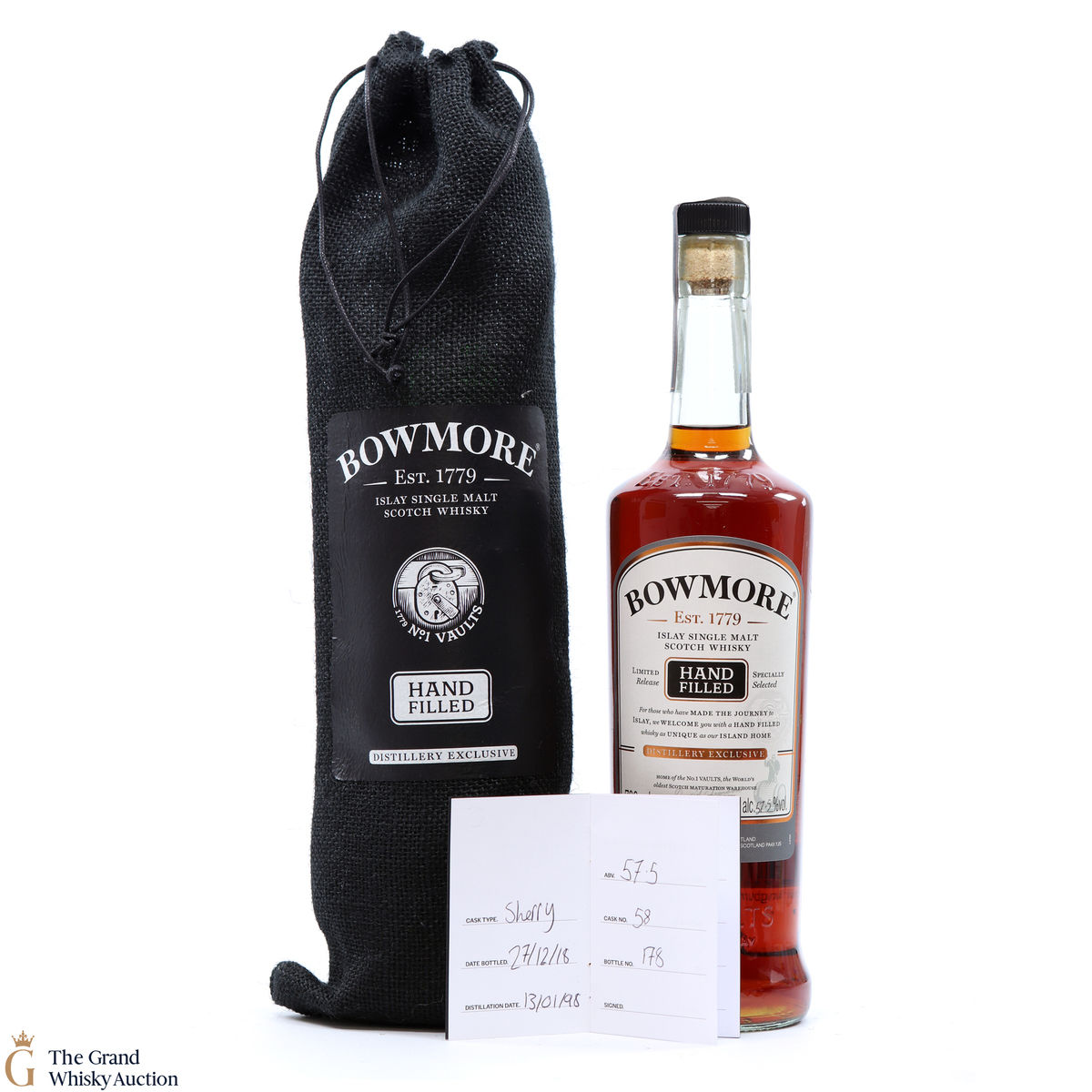 Bowmore - 21 Year Old 1998 - Hand Fill #58