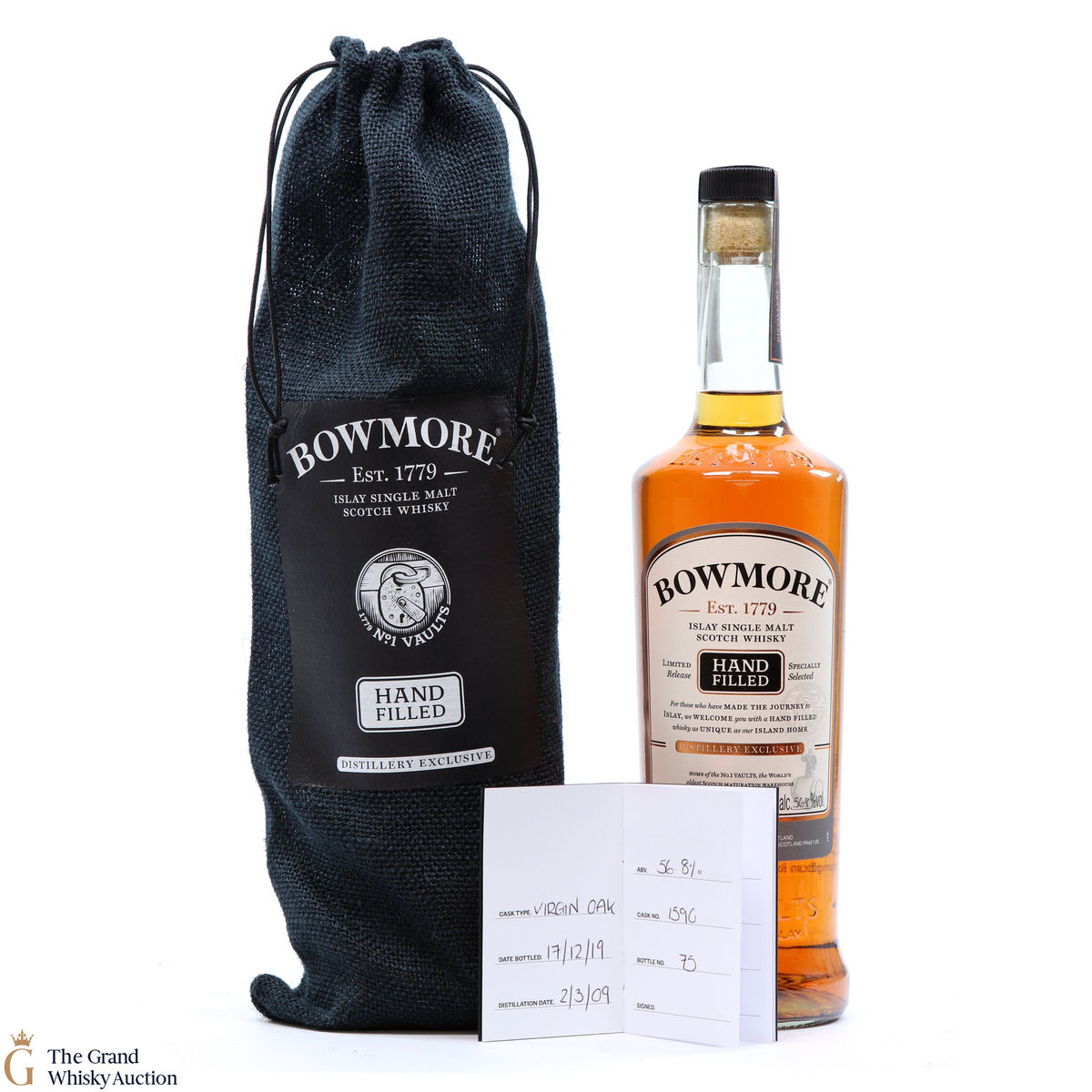 Bowmore - 10 Year Old - 2019 Hand Fill - Virgin Oak #1590