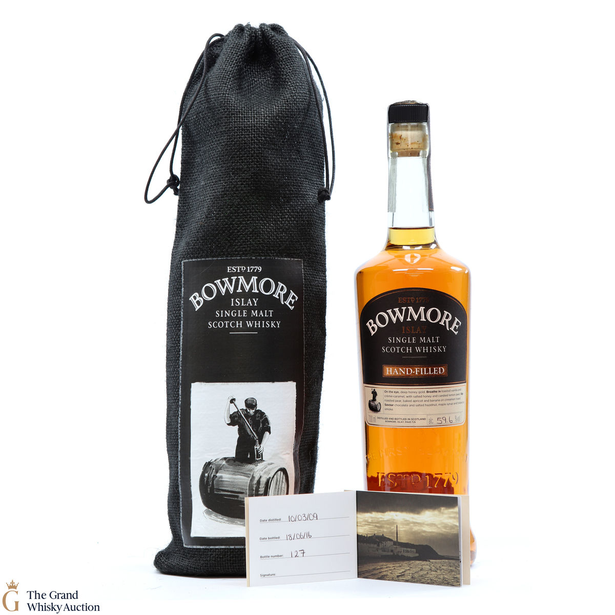 Bowmore - 7 Year Old - 2009 Hand Filled 2016 #1567 1st Fill Virgin Oak