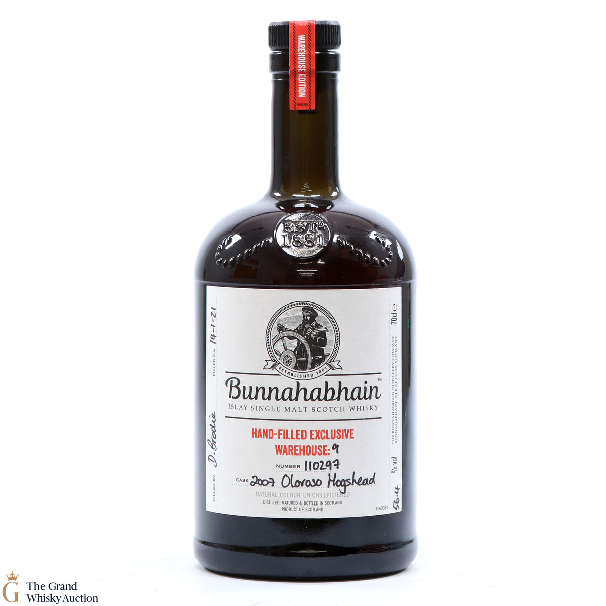Bunnahabhain - 2007 Oloroso Hogshead #110297 (56.4%)