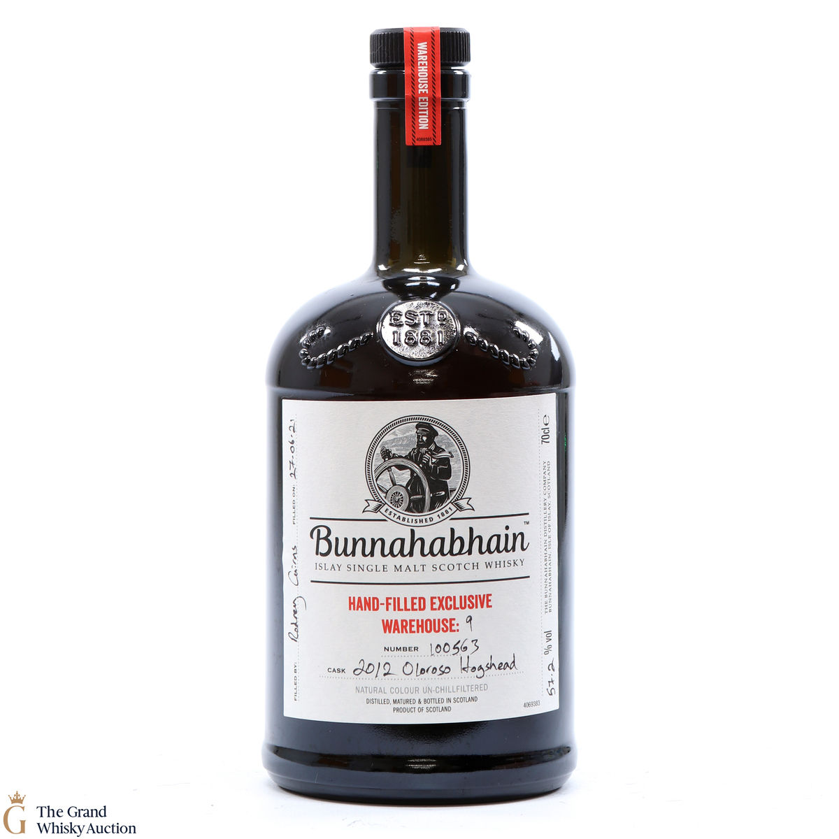Bunnahabhain - 2012 Hand Filled Oloroso Hogshead #100563