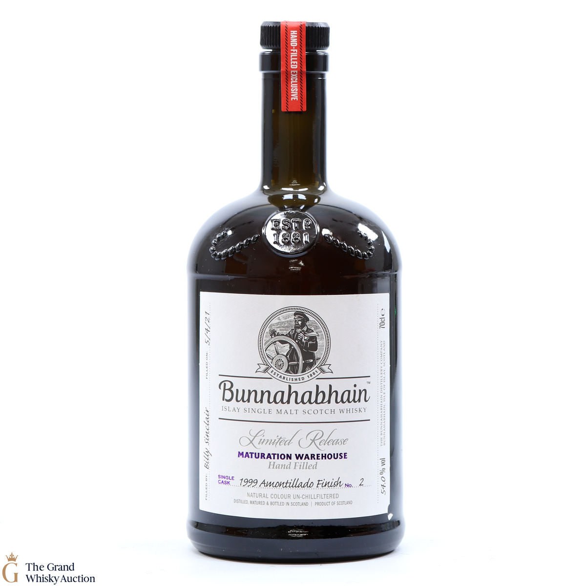 Bunnahabhain - 1999 Amontillado Finish #2 - Hand Fill