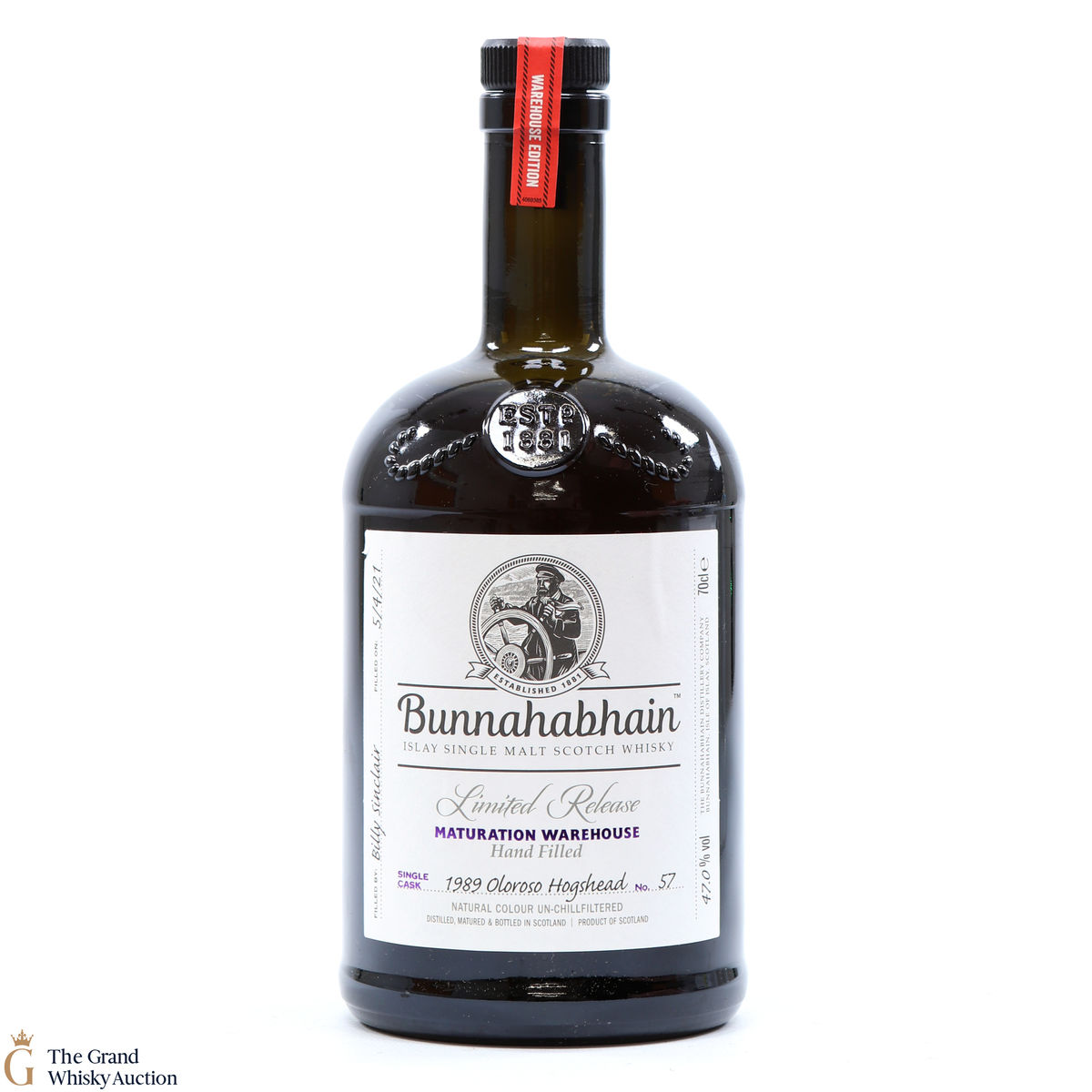 Bunnahabhain - 1989 Oloroso Hogshead #57 - Hand Fill