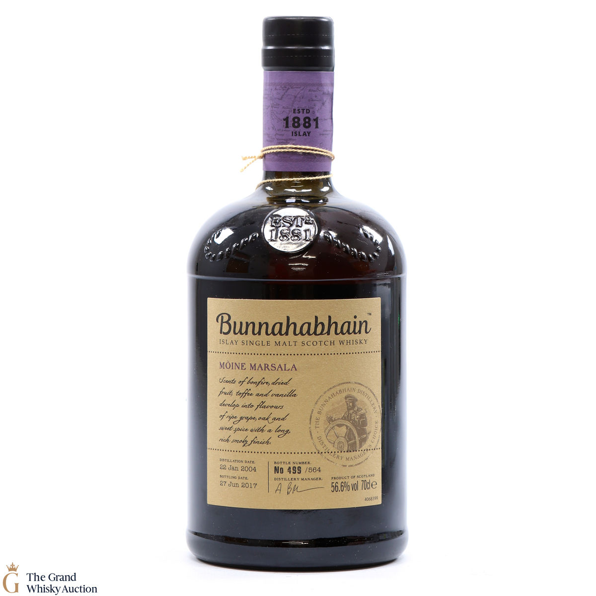 Bunnahabhain - 2004 Moine Marsala